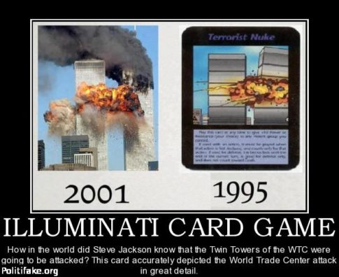 Illuminati Card Science Alarmist